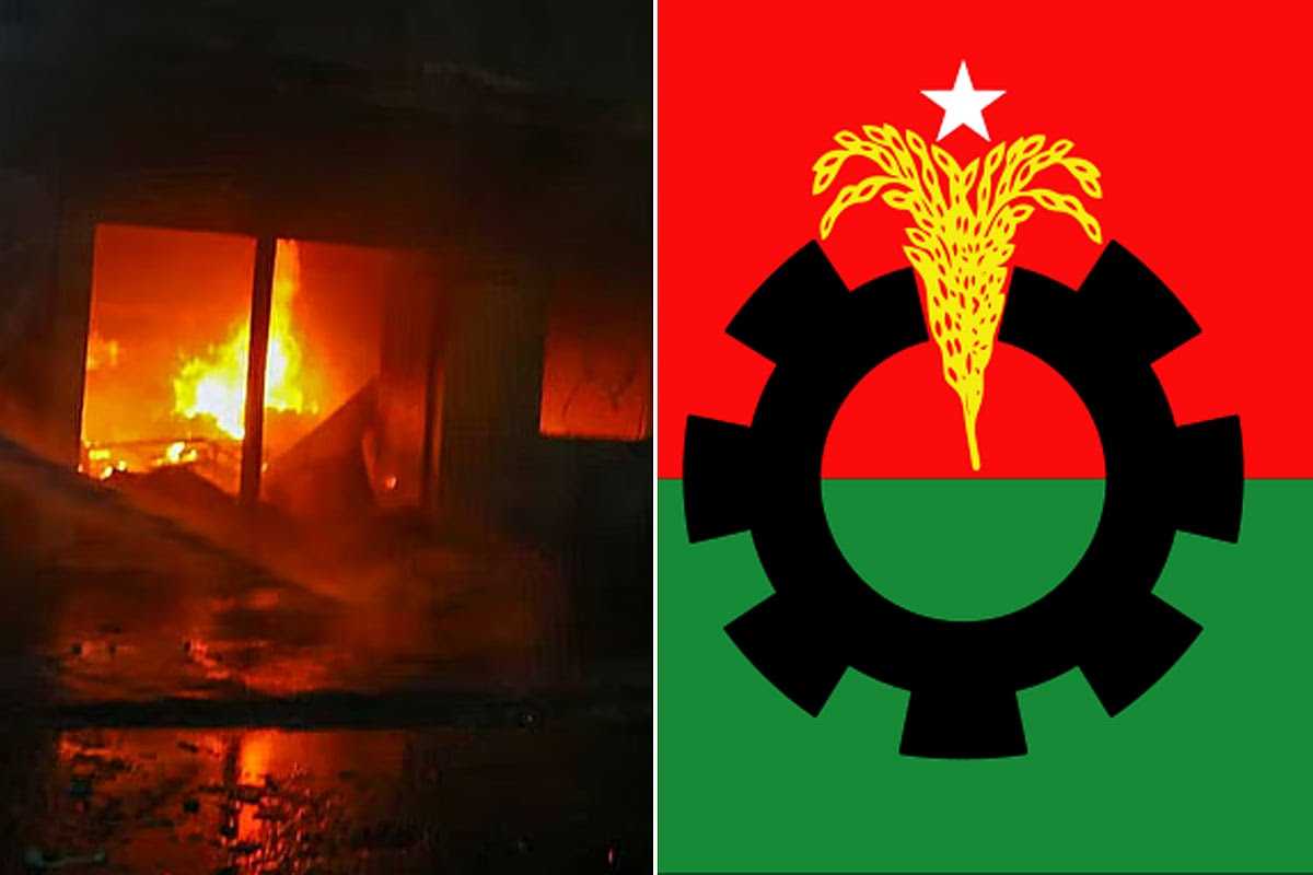 জাতীয় পার্টির কার্যালয়ে হামলার ঘটনায় বিএনপির নিন্দা